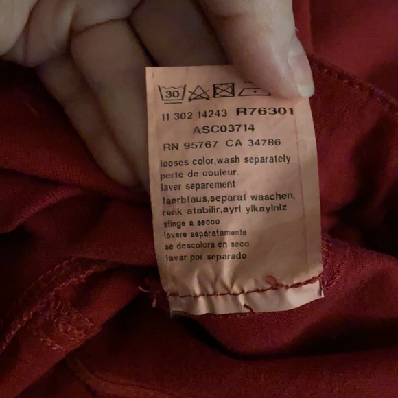 Red Denim jacket - Picture 6 of 6